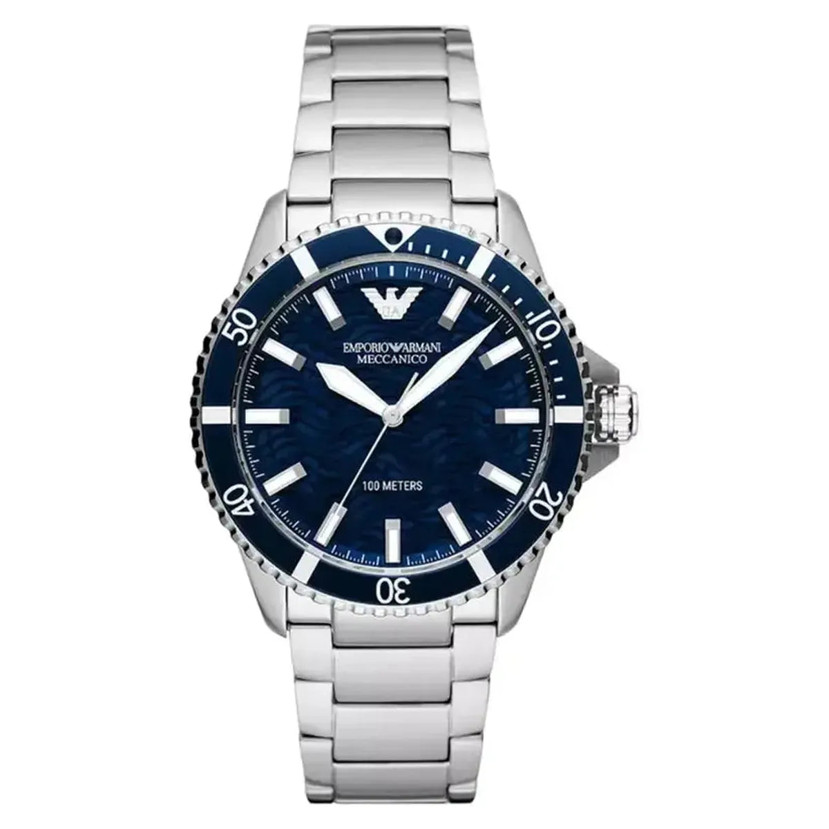 Emporio Armani AR60059 Automatic Blue Dial Men's Watch Emporio Armani