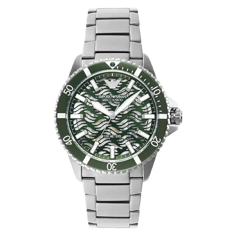 Emporio Armani AR60061 Men’s Automatic Skeleton Watch Emporio Armani
