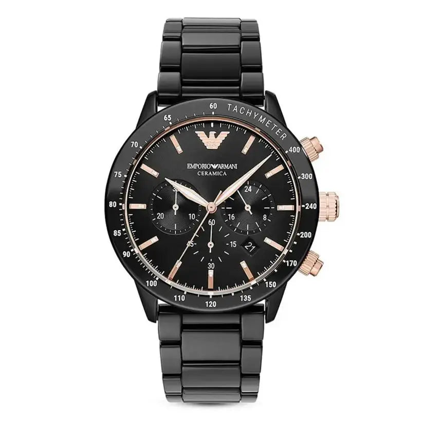 Emporio Armani AR70002 Mario Ceramic Men's Watch Emporio Armani