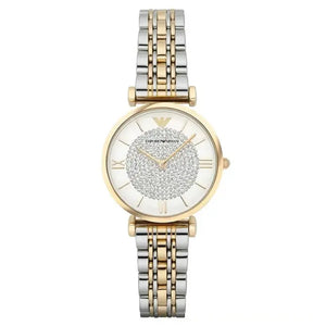 Emporio Armani AR8031 Ladies Watch T-Bar Gianni Two-Tone Emporio Armani