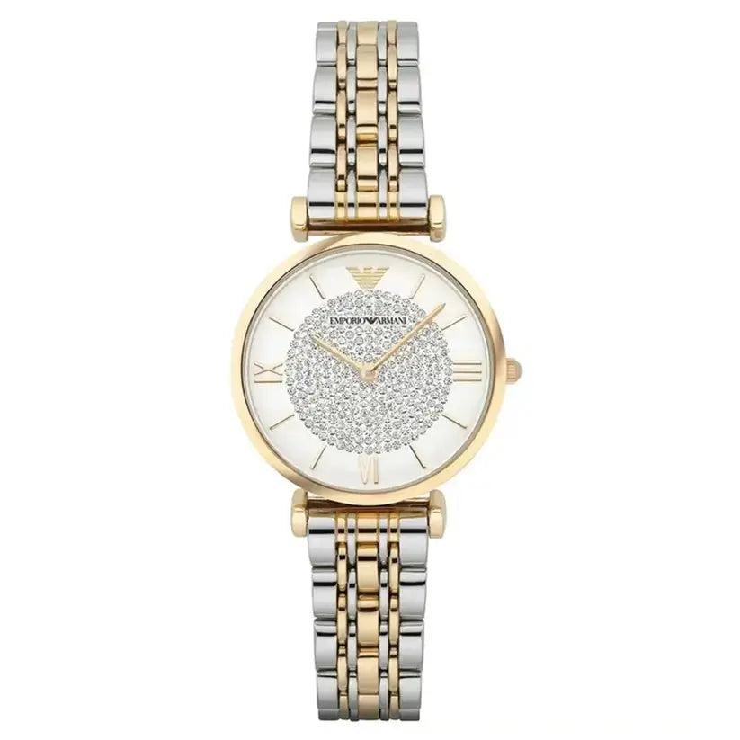 Emporio Armani AR8031 Ladies Watch T-Bar Gianni Two-Tone Emporio Armani