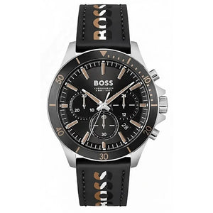 HUGO BOSS 1514121 TROPER MENS WATCH BLACK DIAL BLACK Hugo Boss