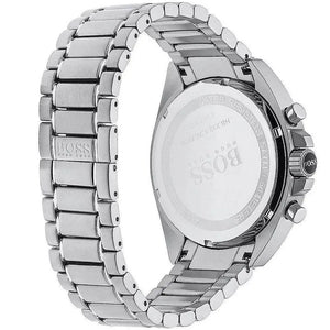 Hugo Boss 1513080 Driver Chronograph Black Dial Silver Steel Strap Watch For Men Hugo Boss