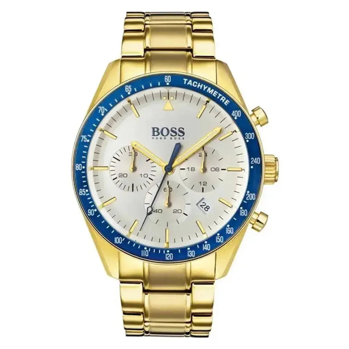 Hugo Boss 1513631 Men's Watch Chronograph Trophy Gold Hugo Boss