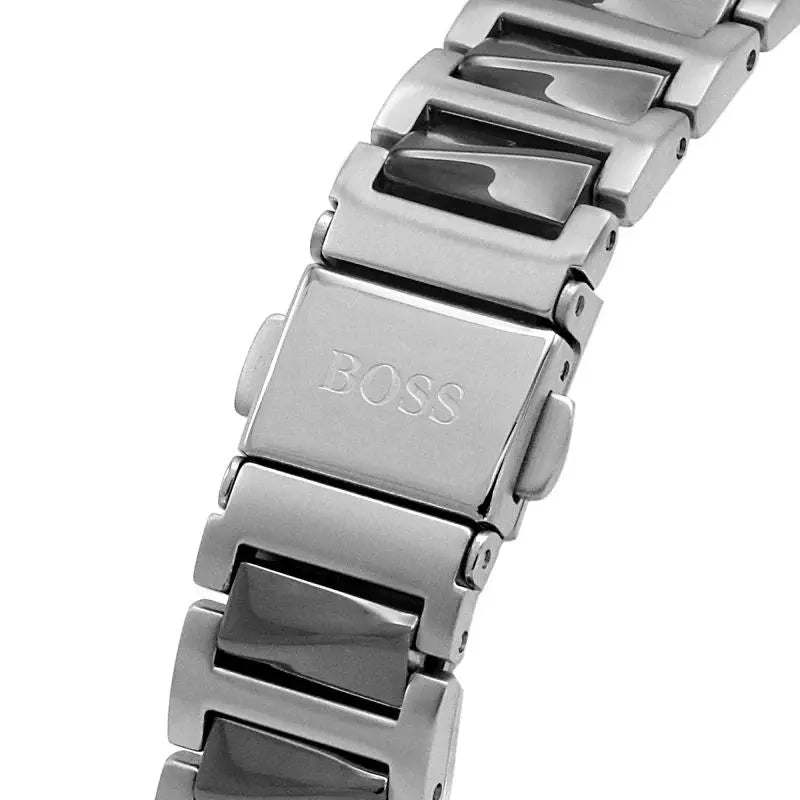 Hugo Boss 1502569 Signature Grey Dial Silver Steel Strap Watch for Women Hugo Boss