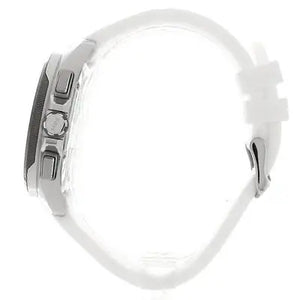 Hugo Boss 1513948 Volane Grey Dial White SIlicone Strap Watch for Men Hugo Boss