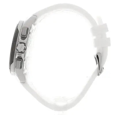 Hugo Boss 1513948 Volane Grey Dial White SIlicone Strap Watch for Men Hugo Boss