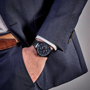 Tommy Hilfiger 1791951 Jimmy Chronograph Grey Dial Grey Steel Strap Watch For Men Tommy Hilfiger