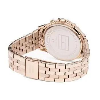 Tommy Hilfiger 1781978 Ari Diamonds Silver Dial Rose Gold Steel Strap Watch for Women Tommy Hilfiger