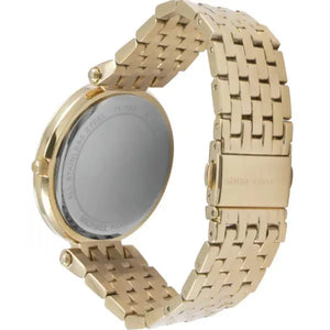 Michael Kors MK3191 Darci Silver Dial Gold Stainless Steel Strap Watch for Women Michael Kros