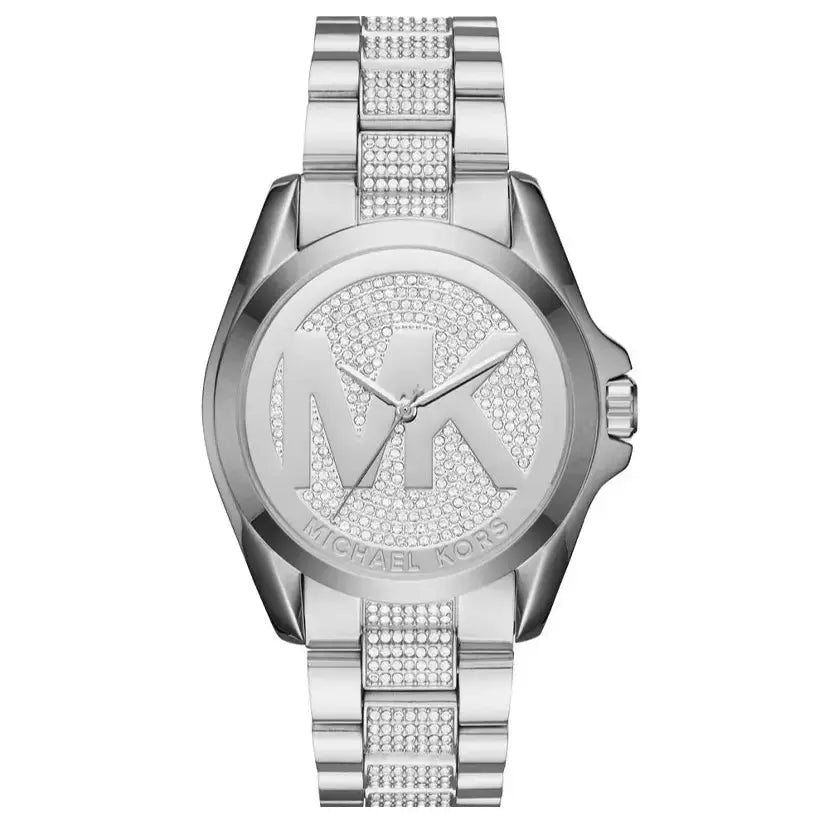 Michael Kors MK6486 Bradshaw Silver Dial Silver Stainless Steel Strap Watch for Women Michael Kros