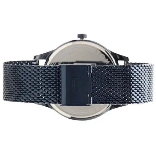 Tommy Hilfiger 1791421 Damon Quartz Blue Dial Blue Mesh Bracelet Watch for Men Tommy Hilfiger