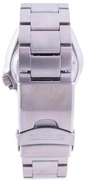 Seiko SRPD59K1 5 Sports Automatic Orange Dial Silver Steel Strap Watch For Men Seiko