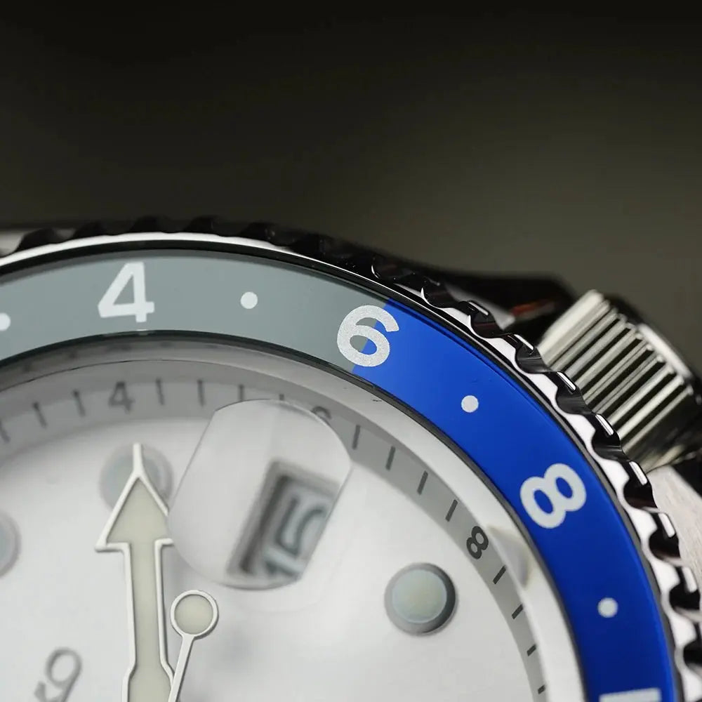 Seiko SRPE77K1 5 Sports Automatic Blue Dial Milanese Bracelet Day Date Watch Seiko