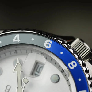 Seiko SRPE77K1 5 Sports Automatic Blue Dial Milanese Bracelet Day Date Watch Seiko