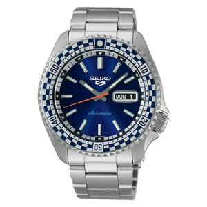 Seiko SRPK65K1 5 Sports “Checker Flag” Special Edition Men’s Watch Seiko
