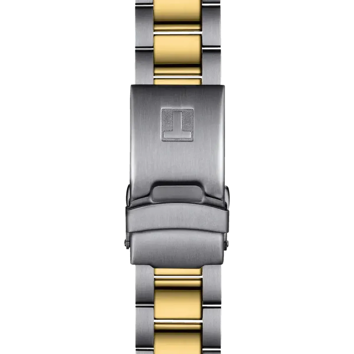 Tissot T120.410.22.051.00 Seastar 1000 Black Dial Two Tone Steel Strap Watch For Men Tissot