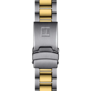 Tissot T120.410.22.051.00 Seastar 1000 Black Dial Two Tone Steel Strap Watch For Men Tissot