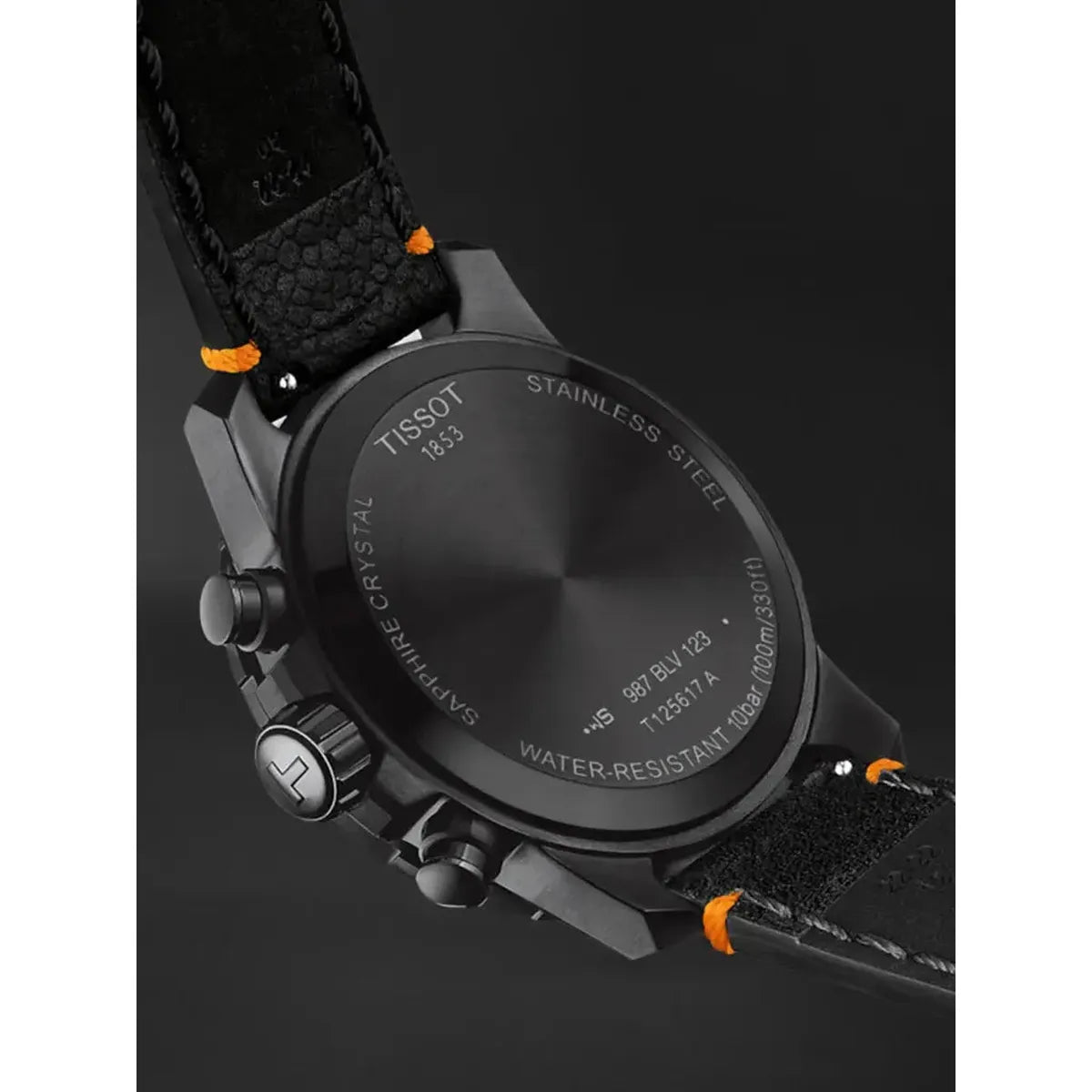 Tissot T125.617.36.081.00 Supersport Chrono Grey Dial Black Nylon Strap Watch For Men Tissot