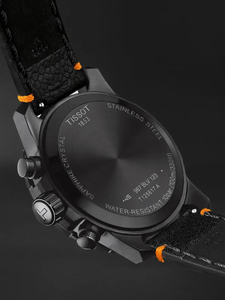 Tissot T125.617.36.081.00 Supersport Chrono Grey Dial Black Nylon Strap Watch For Men Tissot