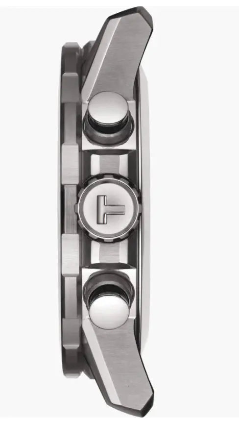 Tissot T125.617.16.051.00 Supersport Chrono Black Dial Black Leather Strap Watch for Men Tissot