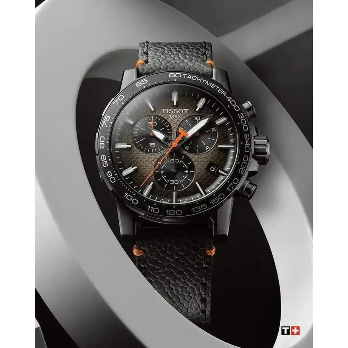 Tissot T125.617.36.081.00 Supersport Chrono Grey Dial Black Nylon Strap Watch For Men Tissot