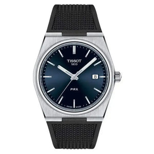 Tissot T137.410.17.041.00 PRX Blue Dial Black Rubber Strap Watch For Men Tissot