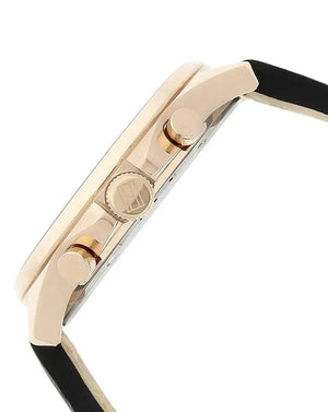 Tommy Hilfiger 1791273 Dean Chronograph Quartz Black Dial Black Leather Strap Watch for Men Tommy Hilfiger