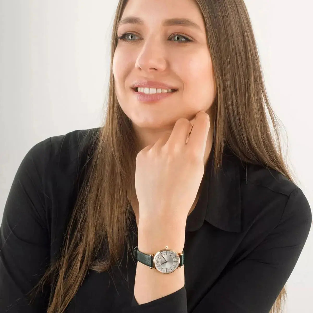 Emporio Armani AR11517 Gianni T-Bar Women’s Watch Emporio Armani