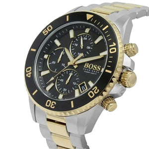 BOSS Admiral Two - Tone Black Dial Men's Watch HB1513908 - Watch Enclave