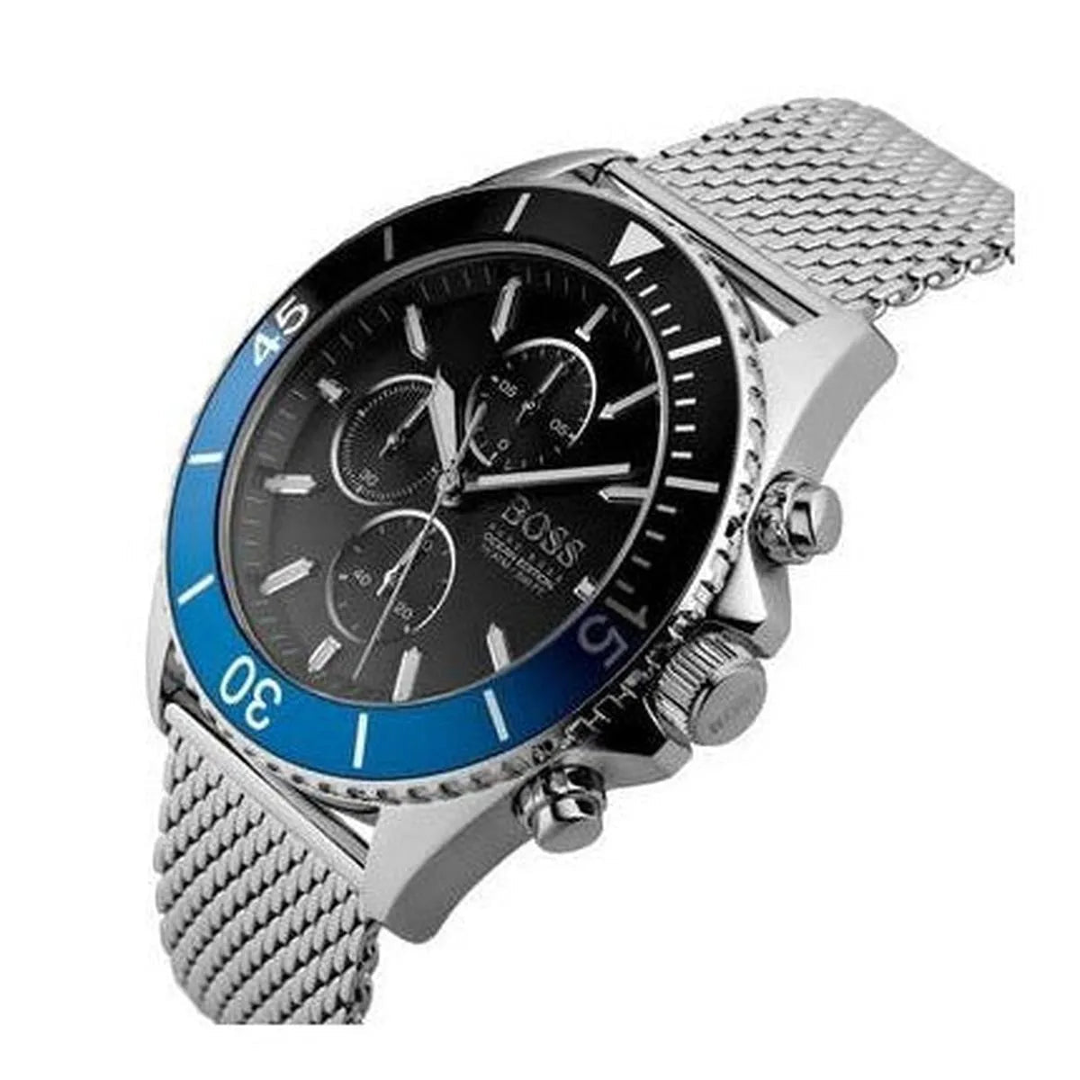 BOSS Champion Blue Dial Chronograph Men's Watch HB1513742 - Watch Enclave