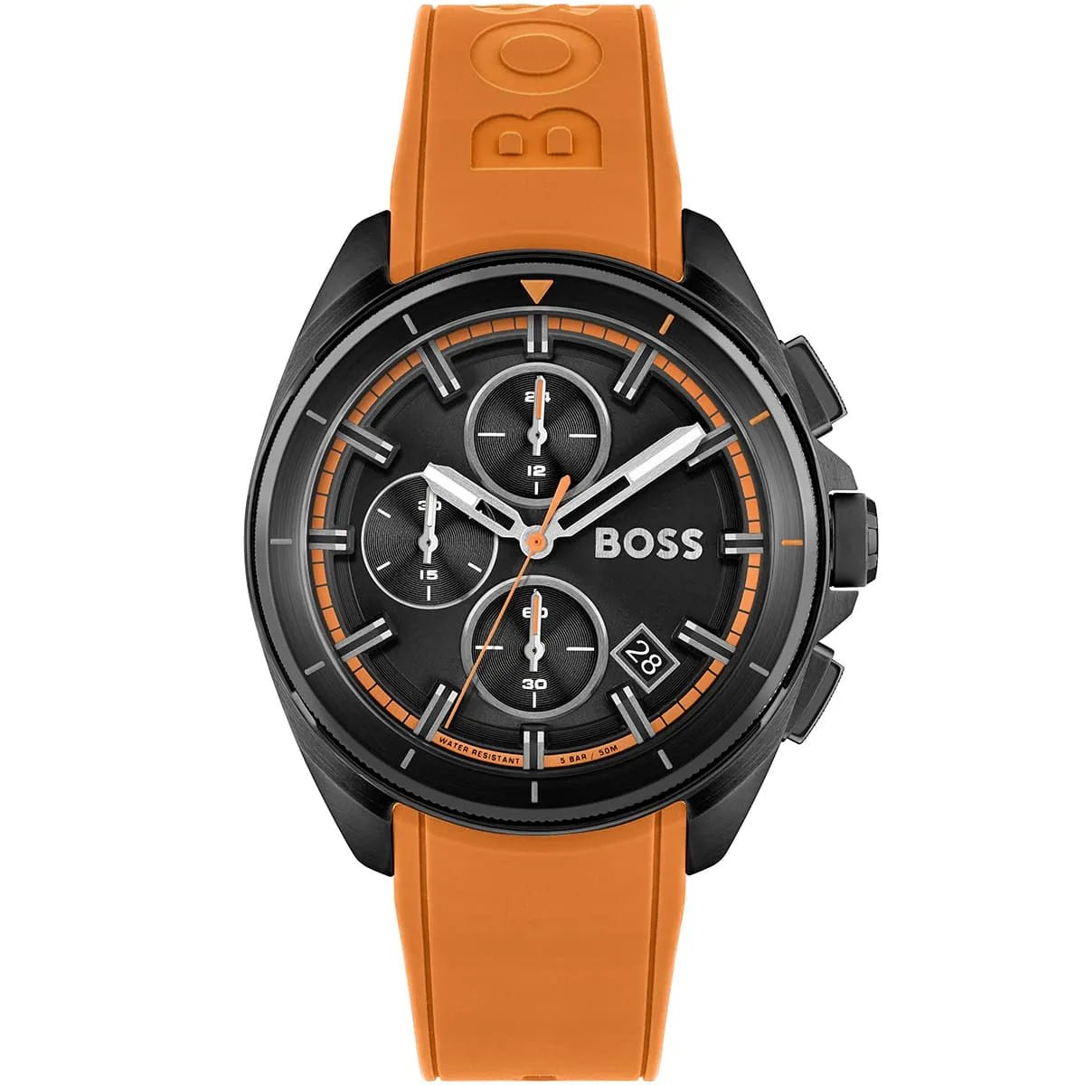 BOSS Distinct Black Dial Chronograph Men's Watch HB1513957 - Watch Enclave