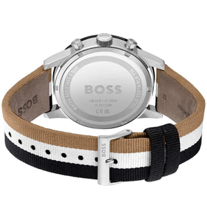 BOSS Distinct Black Dial Mesh Men's Watch HB1513963 - Watch Enclave