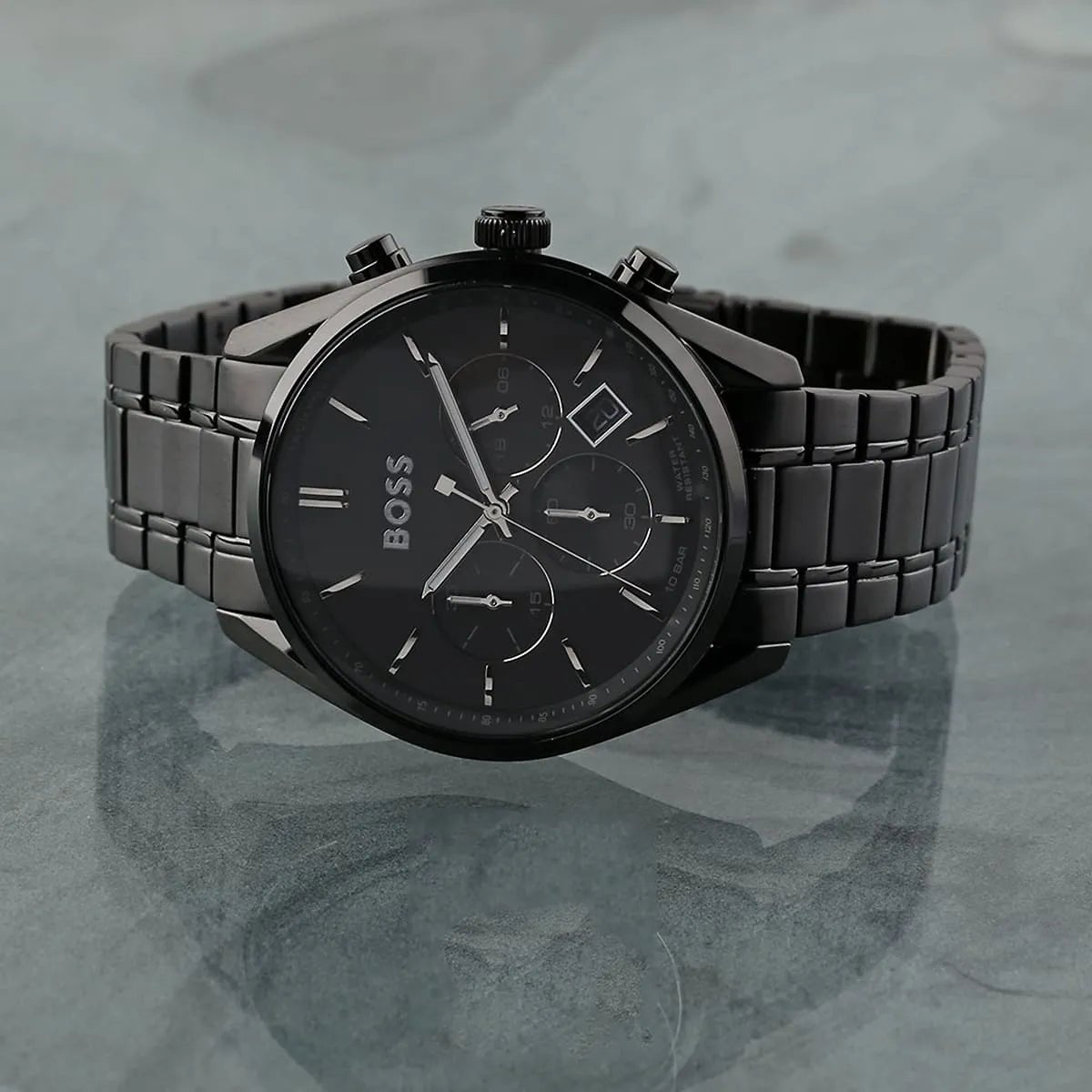 BOSS Distinct Blue Dial Chronograph Men's Watch HB1513960 - Watch Enclave