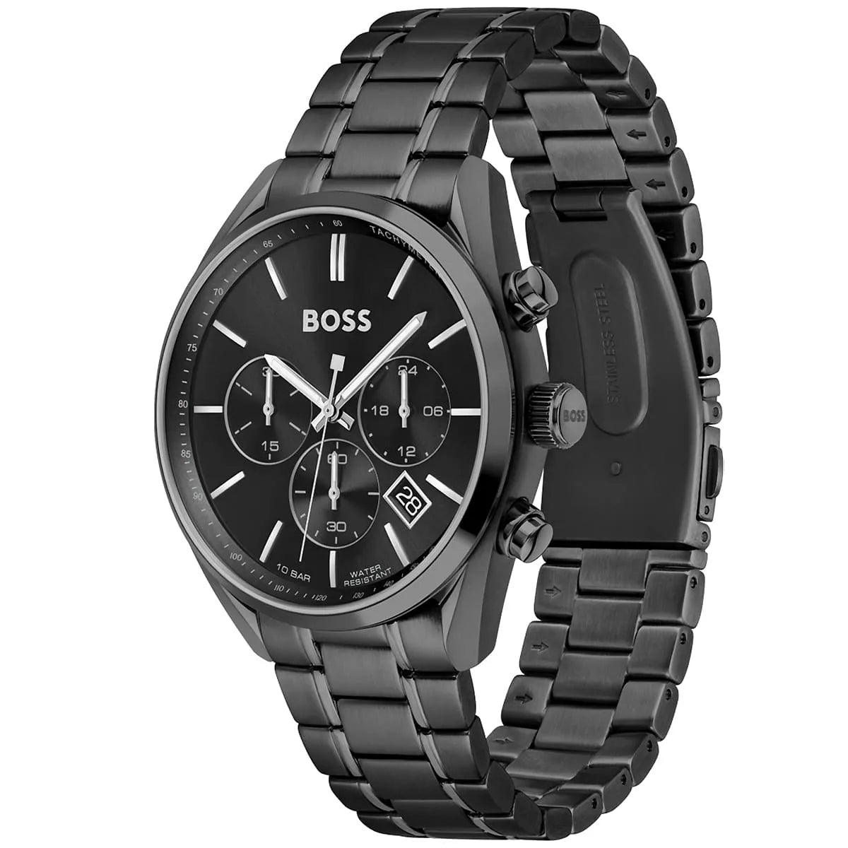 BOSS Distinct Blue Dial Chronograph Men's Watch HB1513960 - Watch Enclave