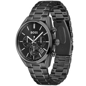 BOSS Distinct Blue Dial Chronograph Men's Watch HB1513960 - Watch Enclave