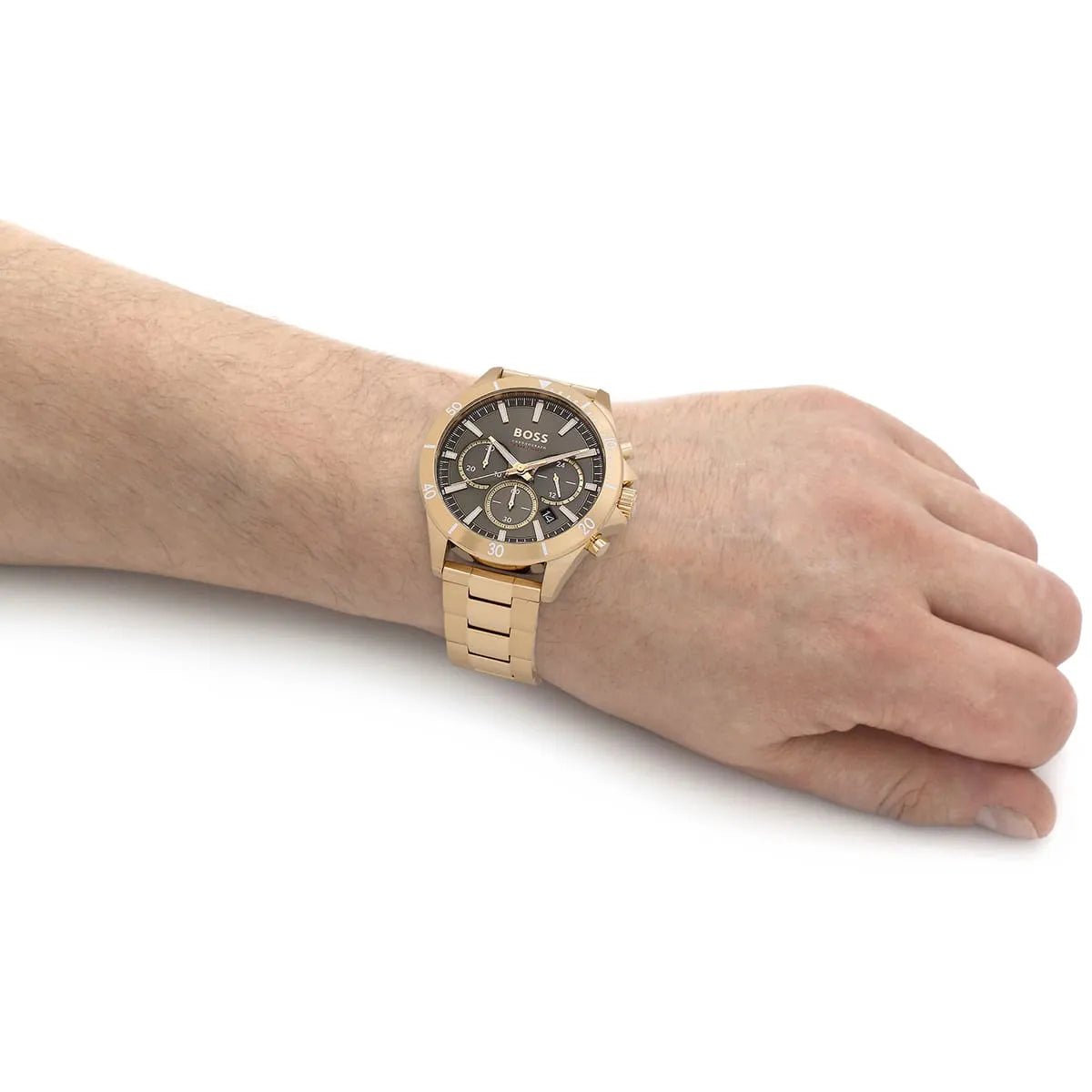 BOSS Energy Black Dial Chronograph Men's Watch HB1514059 - Watch Enclave