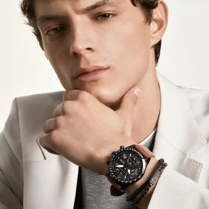 BOSS Pilot Edition Black Dial Chronograph Men's Watch HB1513851 - Watch Enclave