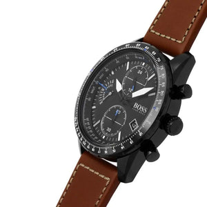 BOSS Pilot Edition Black Dial Chronograph Men's Watch HB1513851 - Watch Enclave