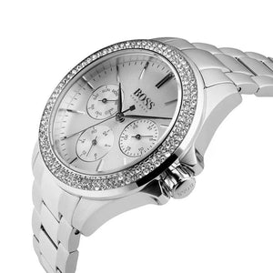 BOSS Premier Silver Dial Women's Watch HB1502442 - Watch Enclave