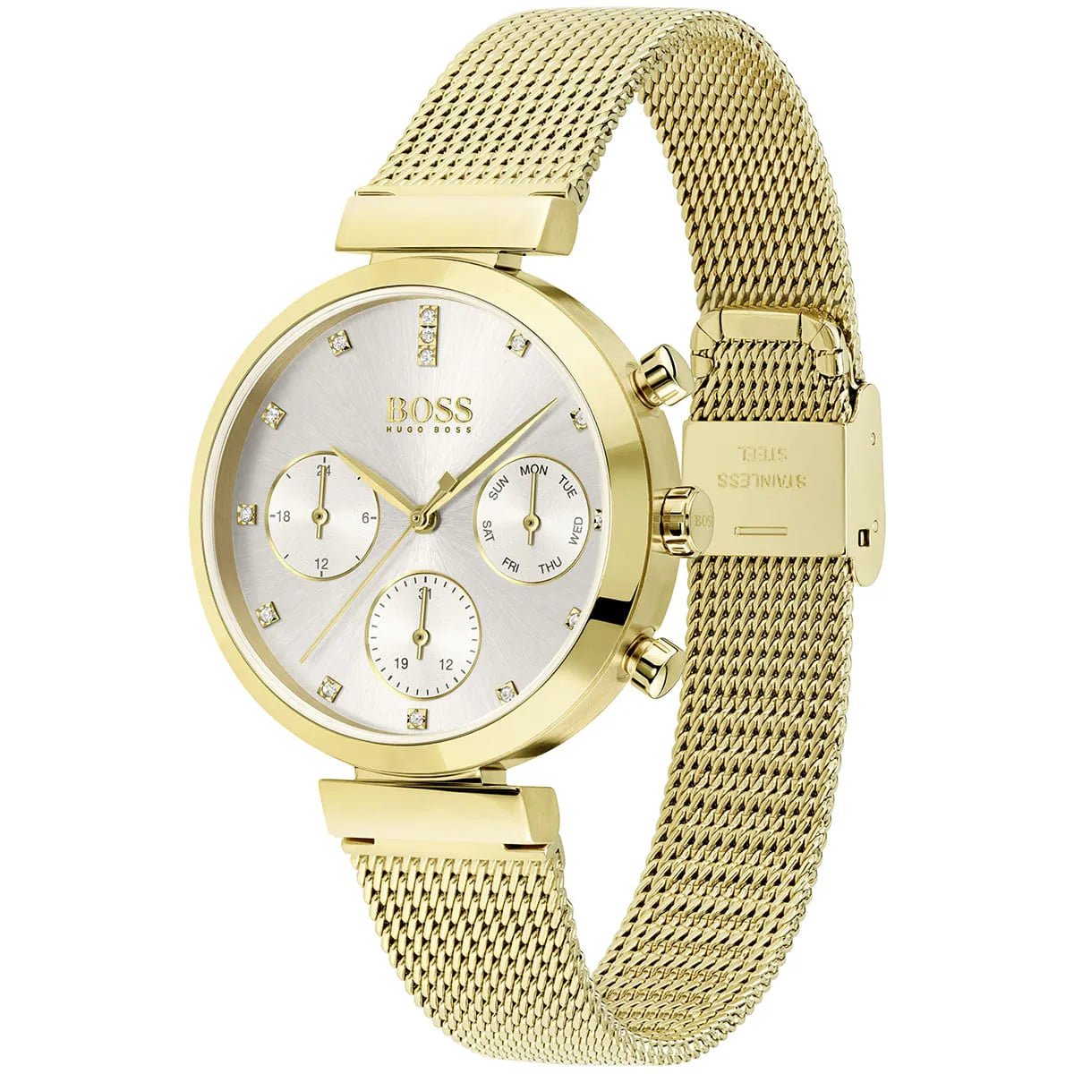BOSS Prima White Dial Women's Watch HB1502552 - Watch Enclave
