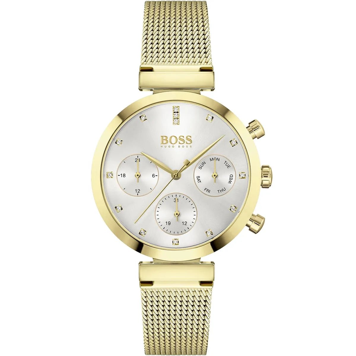 BOSS Prima White Dial Women's Watch HB1502552 - Watch Enclave