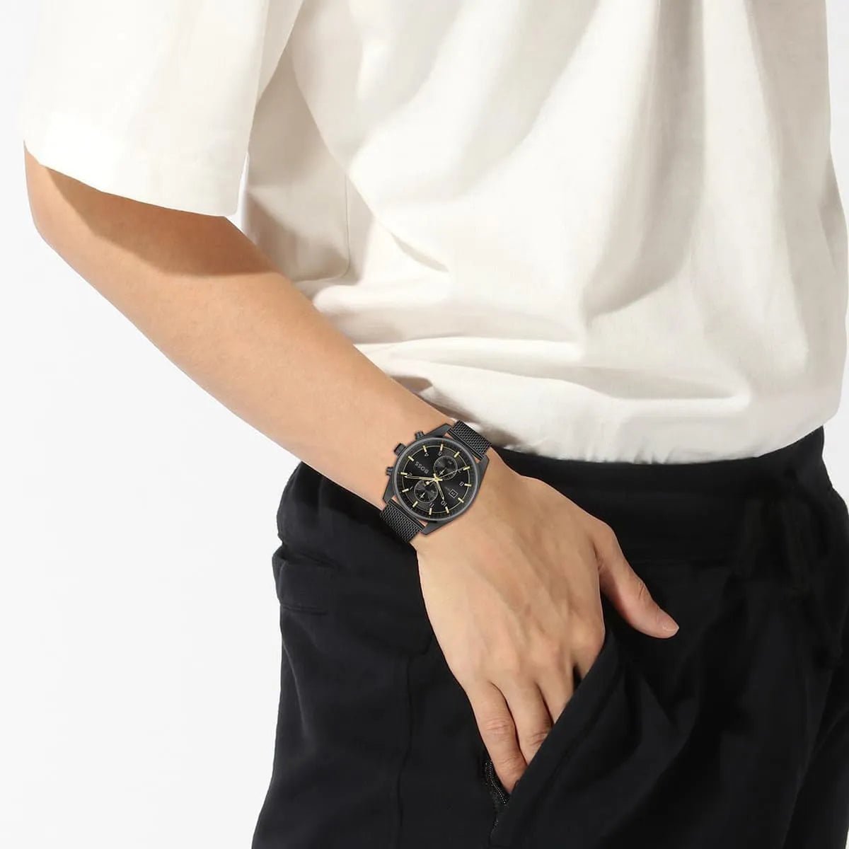 BOSS Reason Black Dial Men's Watch HB1514150 - Watch Enclave