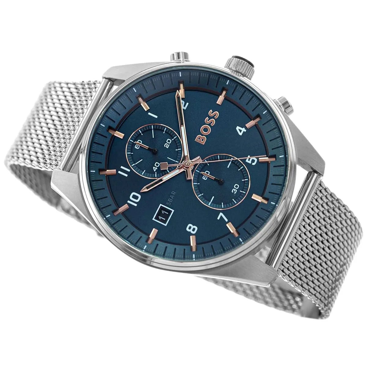 BOSS Reason Silver Dial Men's Watch HB1514149 - Watch Enclave