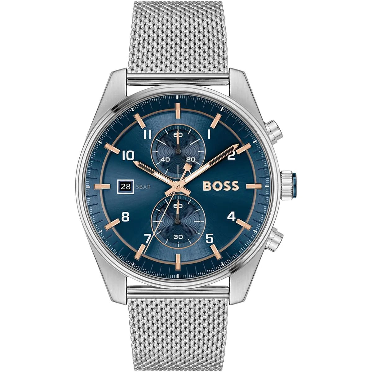 BOSS Reason Silver Dial Men's Watch HB1514149 - Watch Enclave