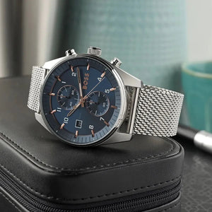 BOSS Reason Silver Dial Men's Watch HB1514149 - Watch Enclave