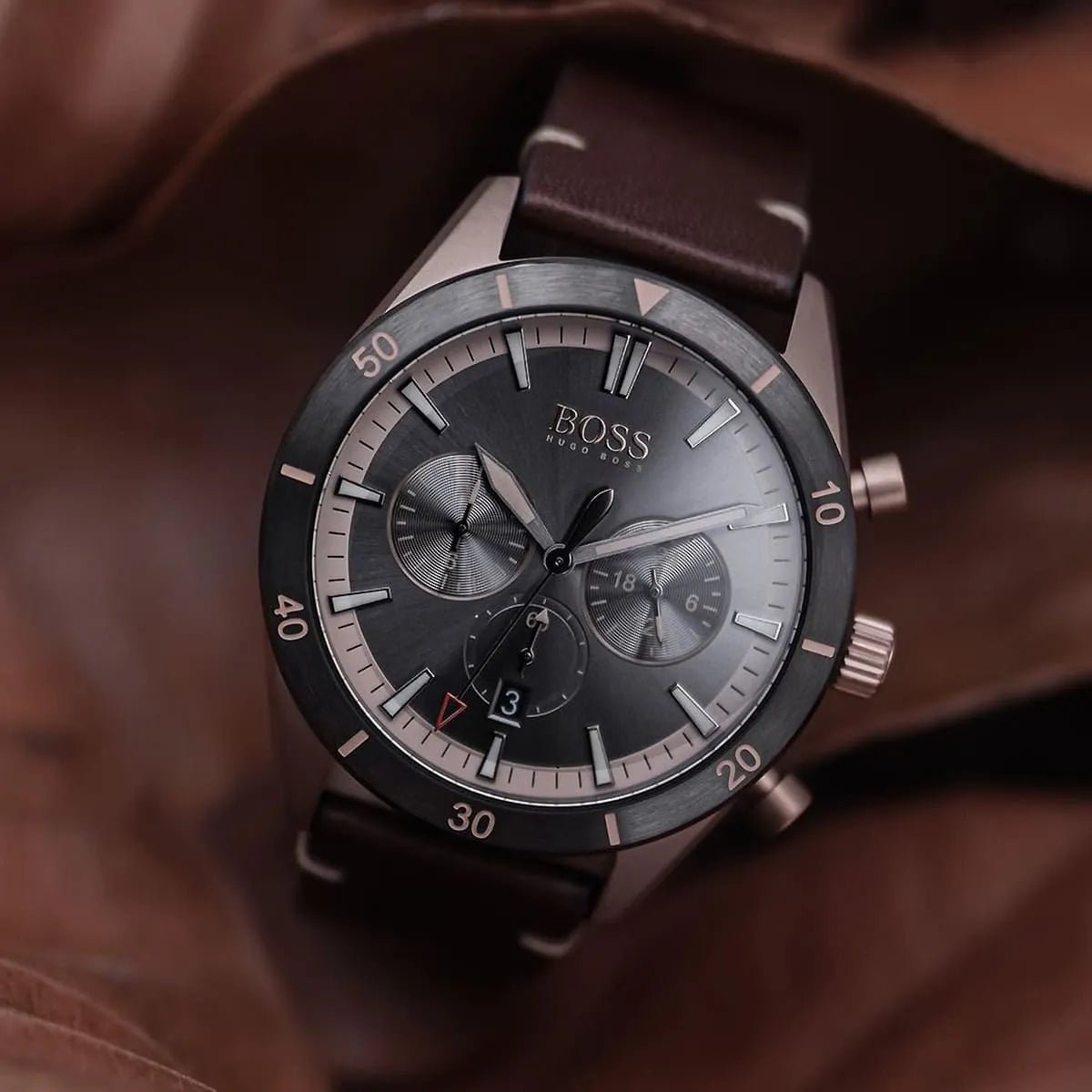 BOSS Sport Black Dial Men's Watch HB1513861 - Watch Enclave
