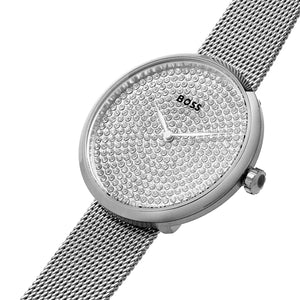 BOSS Symphony Silver Dial Women's Watch HB1502657 - Watch Enclave