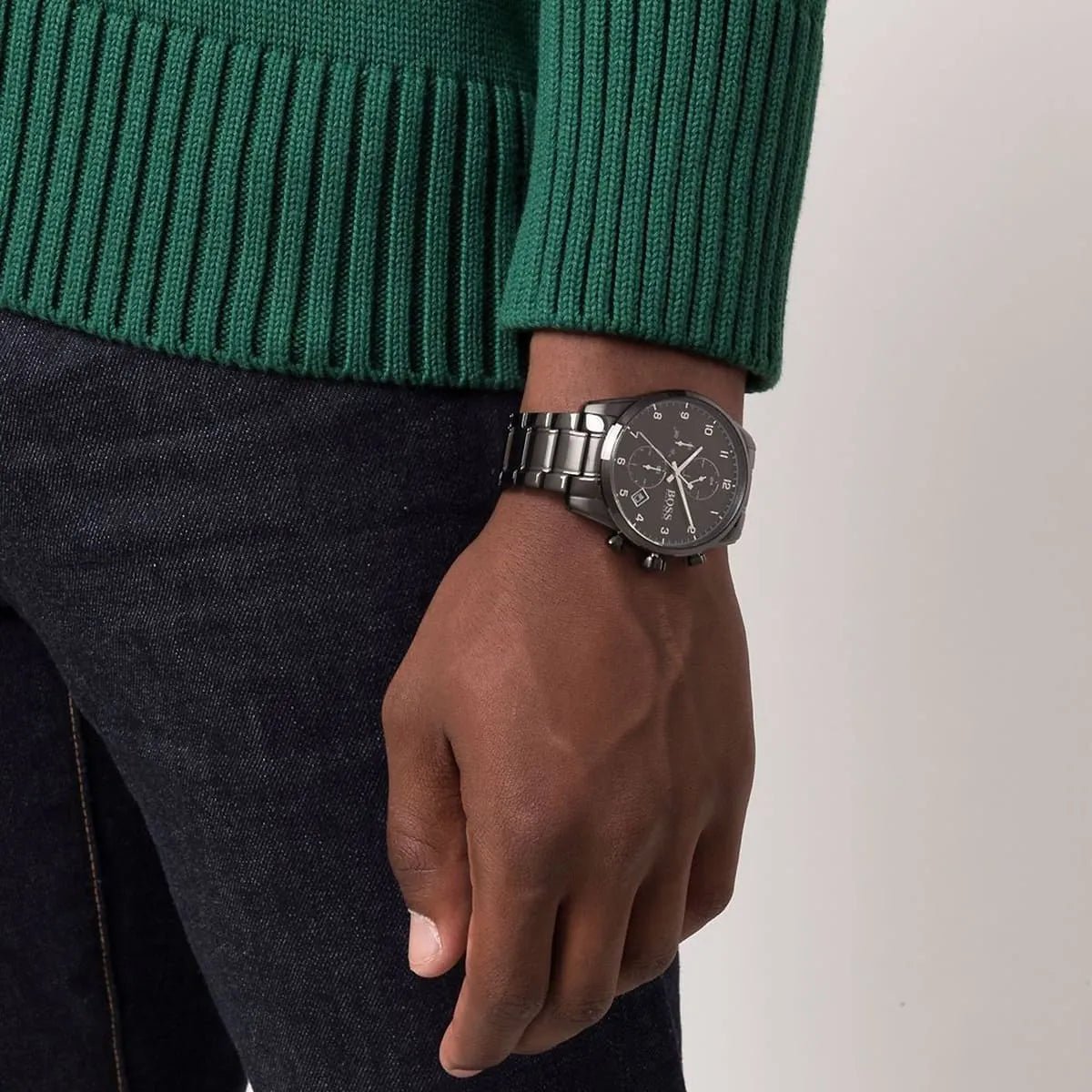 BOSS Talent Silver Dial Men's Watch HB1513785 - Watch Enclave