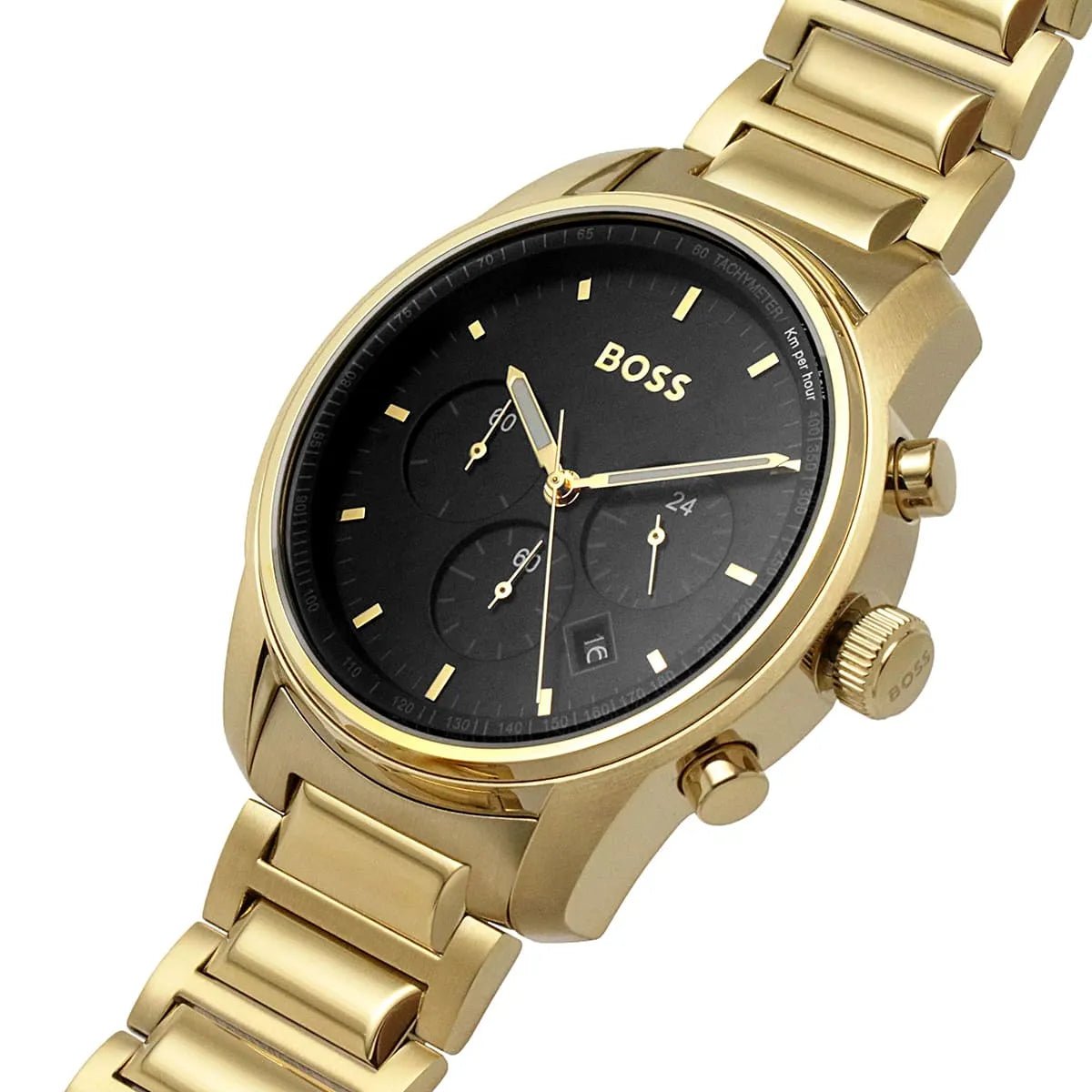 BOSS Trace Black Dial Chronograph Men's Watch HB1514006 - Watch Enclave